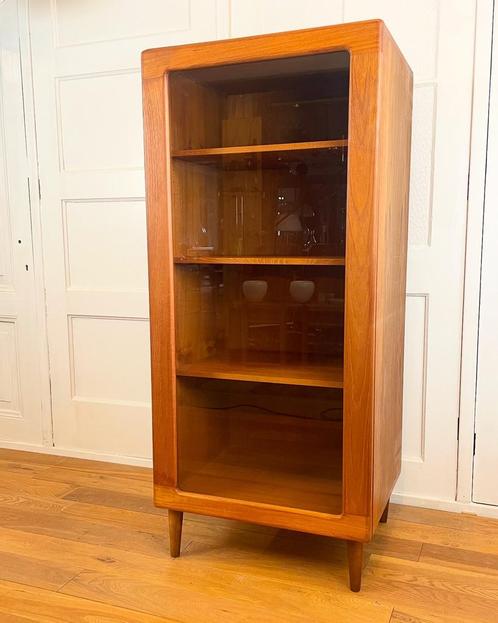 Silkeborg vitrine - Deense kwaliteit - prachtige staat!, Huis en Inrichting, Kasten | Vitrinekasten, Zo goed als nieuw, 100 tot 150 cm