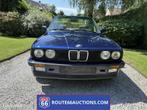BMW 320i cabriolet | 1991 | Route 66 Auctions, Auto's, Oldtimers, Overige carrosserieën, Zwart, Bedrijf, Handgeschakeld
