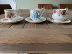 Engelse  Thee en Koffie Kopjes +Schotels Merk Royal Albert, Ophalen of Verzenden