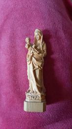 Houten beeldje Maria met Jezus, Antiek en Kunst, Ophalen of Verzenden
