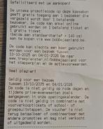 2e kaartje Bobbejaanland belgie, Tickets en Kaartjes, Eén persoon, Ticket of Toegangskaart