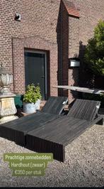Zonnebed , landelijke ligbedden voor buiten, zwart, IL Fienile, Hoofdstraat 15, Zo goed als nieuw, Info@ilfienile.nl