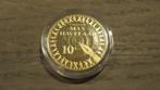 10 euro gouden munt / Max Havelaar in kistje  / proof, Postzegels en Munten, Munten | Nederland, Ophalen of Verzenden, Goud, Losse munt