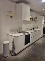 Showroom keuken Alpin Wit supermat, Huis en Inrichting, Keuken | Complete keukens, Ophalen, Wit, Nieuw, Enkelwandige keuken