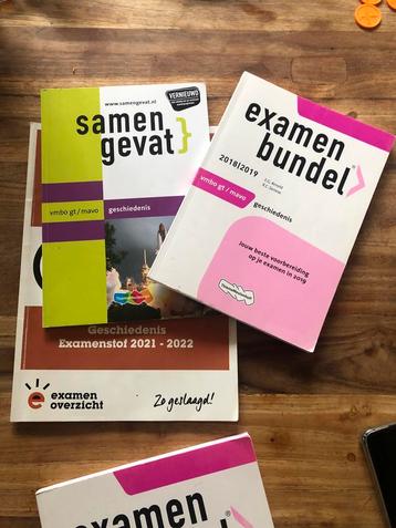 Examenbundels & Samenvattingen VMBO GT/MAVO beschikbaar voor biedingen