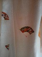 Traditionele Japanse Kimono white ougi, Ophalen of Verzenden