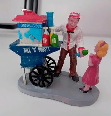 Lemax snocone stand, retired, Lemax figuur Kerstdorp beschikbaar voor biedingen