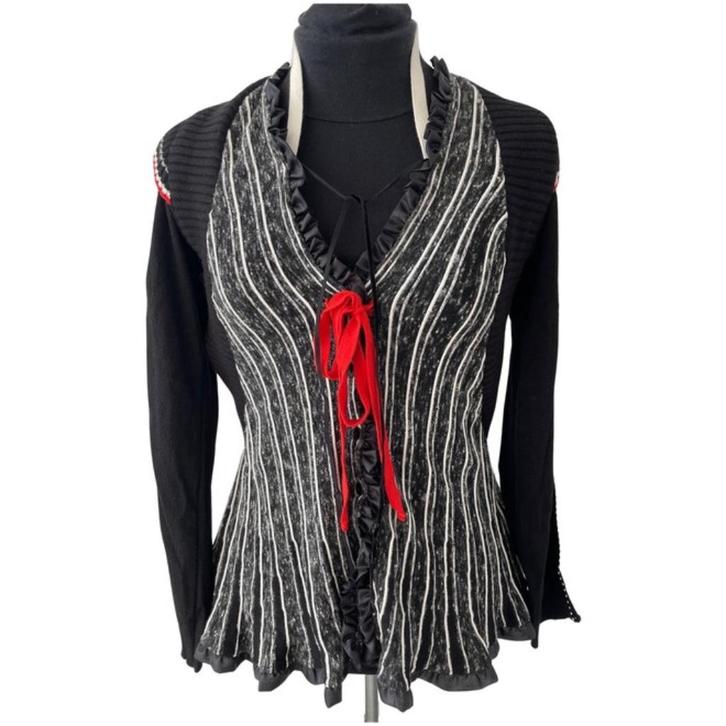 Sensationeel Vest van Tricot Chic maat 40NL, Kleding | Dames, Truien en Vesten, Zo goed als nieuw, Maat 38/40 (M), Grijs, Ophalen of Verzenden