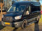 Ford Transit L2H2 rolstoelbus 2.2 Tdci, Auto's, Voorwielaandrijving, 4 cilinders, Zwart, Grijs