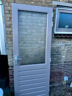 Achterdeur met enkel glas - goede staat 83 x211,5, Doe-het-zelf en Verbouw, Deuren en Horren, Ophalen, Gebruikt, 200 tot 215 cm