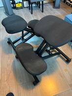 Ergonomische Knie Stoel - Zwart, Gebruikt, Zwart, Ophalen of Verzenden, Bureaukruk