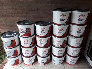 Latex muurverf / grondverf/ aflak: beschikbaar voor biedingen