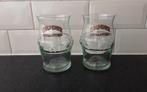 GULPENER GIGANTEN glazen, 2 stuks, groen, Ophalen of Verzenden, Zo goed als nieuw, Bierglas