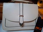 Mooi klassiek leren handtasje - Nieuw!, Sieraden, Tassen en Uiterlijk, Tassen | Damestassen, Ophalen of Verzenden, Nieuw, Beige