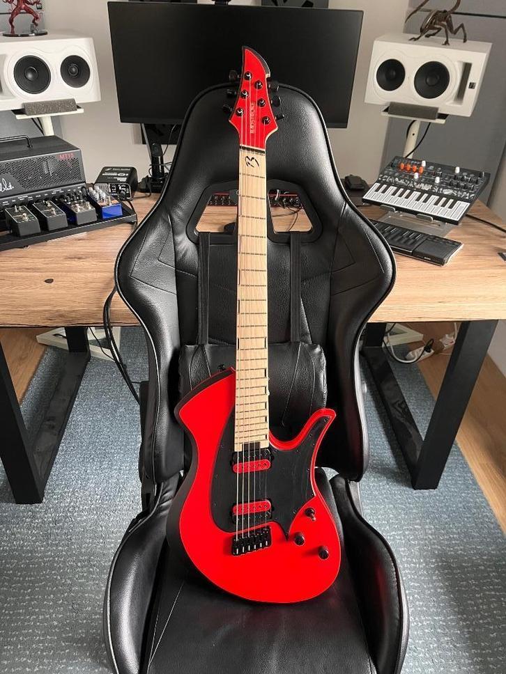 Electric Guitar Badstroke Wendigo, Muziek en Instrumenten, Snaarinstrumenten | Gitaren | Elektrisch, Zo goed als nieuw, Solid body