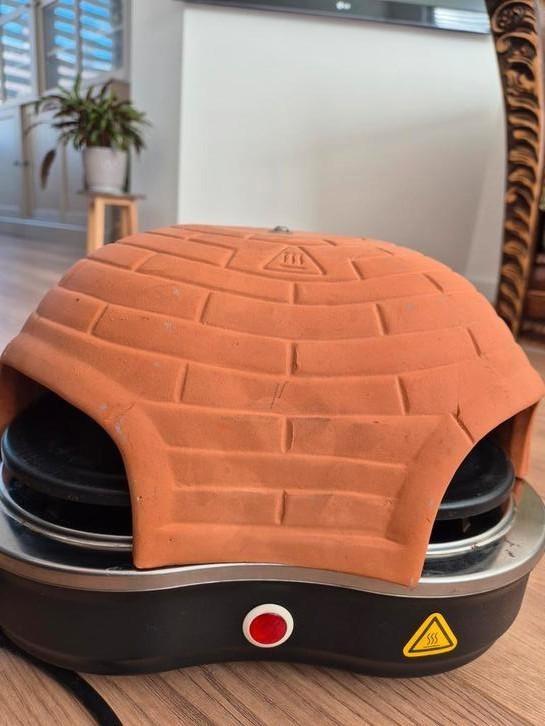 Emerio Pizza oven / Pizzarette (elektrisch), Witgoed en Apparatuur, Ovens, Zo goed als nieuw, Minder dan 45 cm, Ophalen