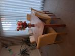 Tafel teak, Huis en Inrichting, Tafels | Eettafels, Ophalen, Gebruikt, 50 tot 100 cm, 150 tot 200 cm