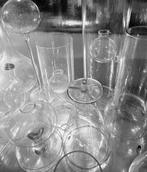 glazen laboratorium glas en olie lampjes, handgeblazen, Ophalen