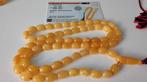 Baltische amber barnsteen tesbih ketting, Ophalen of Verzenden, Overige materialen, Ketting