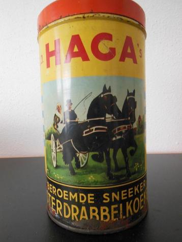 Oude Haga blikken bus, beroemde Sneeker Boterdrabbelkoeken. beschikbaar voor biedingen