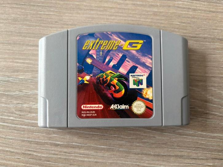 Extreme G voor de Nintendo 64., Spelcomputers en Games, Games | Nintendo 64, Racen en Vliegen, 1 speler, Vanaf 3 jaar, Ophalen of Verzenden