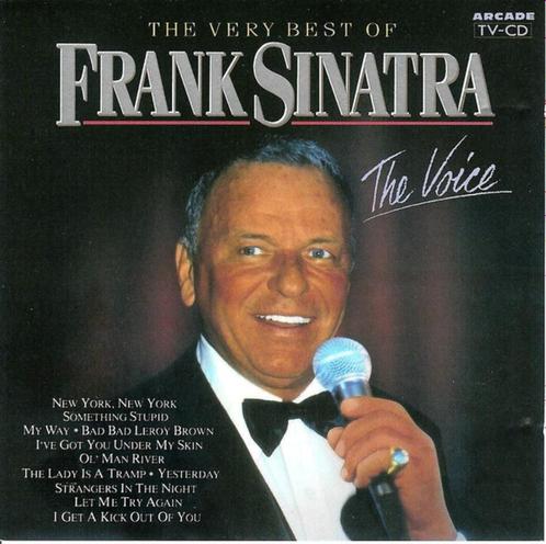FRANK SINATRA CD THE VERY BEST OF arcade THE VOICE, Cd's en Dvd's, Cd's | Pop, Zo goed als nieuw, 1980 tot 2000, Ophalen of Verzenden