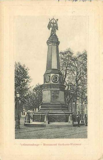 (301-056-041) Den Haag Monument Sachsen Weimar beschikbaar voor biedingen