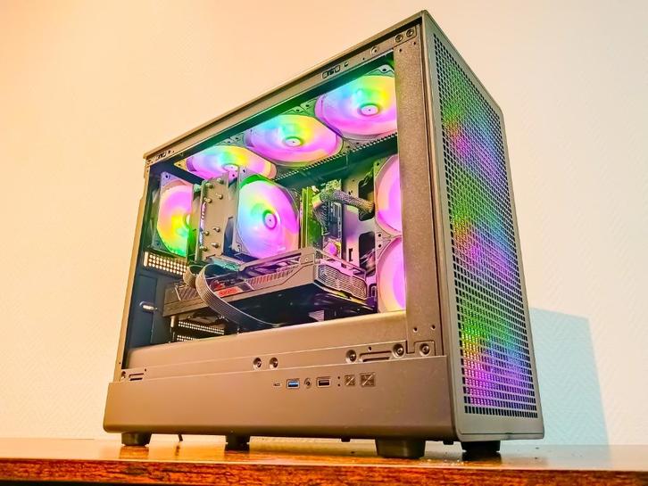 Ultieme Ryzen 7 RGB Gaming pc!! Nieuw incl garantie!, Computers en Software, Desktop Pc's, Nieuw, 4 Ghz of meer, SSD, Met videokaart