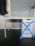 Bureaublad met 2 poten Ikea, Ophalen, Zo goed als nieuw