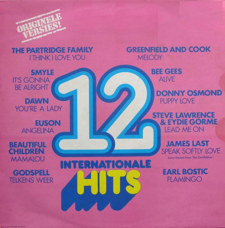lp (vinyl) 12 Internationale hits, Cd's en Dvd's, Vinyl | Verzamelalbums, Gebruikt, Pop, 12 inch, Ophalen of Verzenden