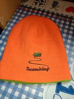 Boswandeling muts oranje / groen, Verzamelen, Merken en Reclamevoorwerpen, Ophalen of Verzenden, Zo goed als nieuw, Gebruiksvoorwerp