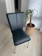 Eetkamerstoelen leer 6 stuks zgan, Huis en Inrichting, Stoelen, Ophalen, Leer, Zo goed als nieuw, Vijf, Zes of meer stoelen