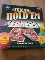 Texas hold’em pokerset, Hobby en Vrije tijd, Gezelschapsspellen | Kaartspellen, Ophalen, Zo goed als nieuw