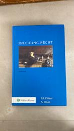 P.B. Cliteur - Inleiding recht, Ophalen of Verzenden, Zo goed als nieuw, P.B. Cliteur; A. Ellian
