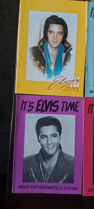 Elvis presley (it's ELVIS time nl magazines), Boeken, Biografieën, Gelezen, Ophalen of Verzenden