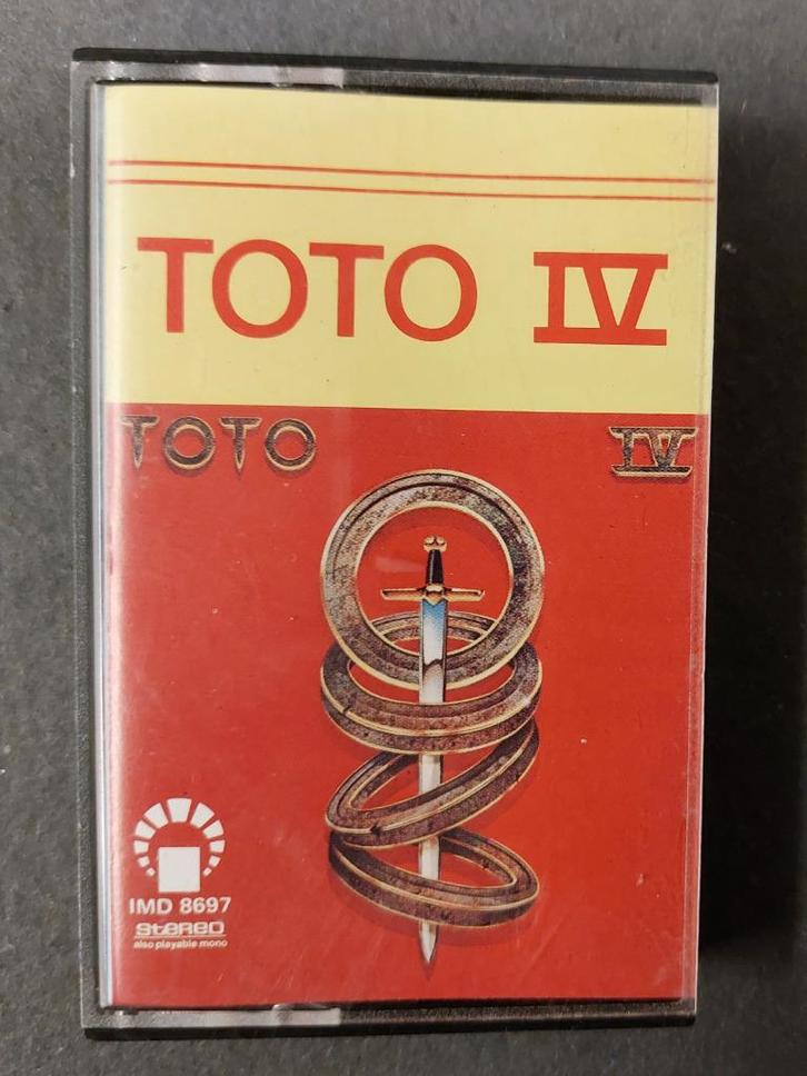 Toto CASSETTE Toto IV Saoedi Arabie, Cd's en Dvd's, Cassettebandjes, Gebruikt, Voorbespeeld, Pop, 1 bandje, Verzenden