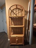 Vintage Rotan Boogkast, Overige materialen, 150 tot 200 cm, 25 tot 50 cm, Gebruikt