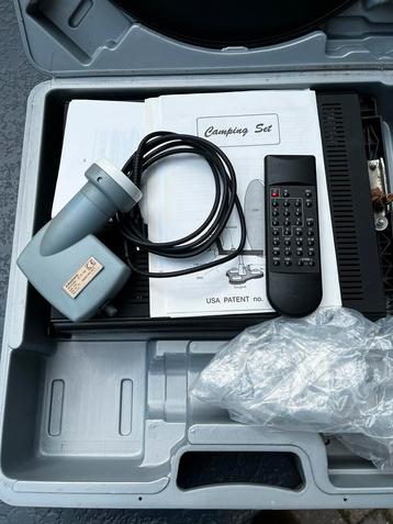 Camping Satelliet Schotel Set in Koffer beschikbaar voor biedingen