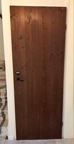 Mooie Steiger Hout Deur - Goede Staat!, Doe-het-zelf en Verbouw, Minder dan 80 cm, Binnendeur, Ophalen of Verzenden, Zo goed als nieuw
