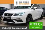 Seat León ST 1.5 TSI FR DSG Black Matt * Pano - € 23.995,, Auto's, Seat, Nieuw, Origineel Nederlands, 5 stoelen, 1500 kg