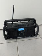 Perfectpro bouwradio Bluetooth dab media aux, Ophalen of Verzenden, Zo goed als nieuw, Bouwradio