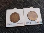 Set 2 stuks 2 Mark Duitsland Sachsen Zilver, Ophalen of Verzenden, Duitsland, Setje, Zilver