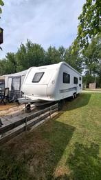 Hobby Prestige 650 – Luxe gezinscaravan *MET BOOT! AIRCO!, Vast bed, Kachel, Hobby, Treinzit