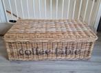 Tafel / opbergmand riet, Ophalen, Overige materialen, Gebruikt, 50 tot 100 cm