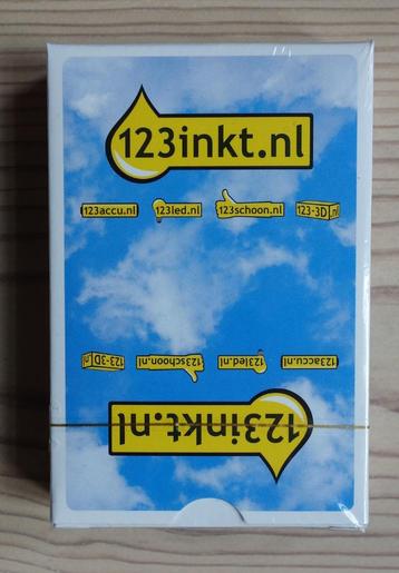 123inkt speelkaarten: nieuw, €3 inclusief verzenden beschikbaar voor biedingen