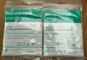 TENS Elektroden - Rechthoek & Vierkant - Nieuw beschikbaar voor biedingen