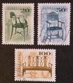 MAGYAR POST (Hongarije) - klassieke stoeltjes en bankje, Verzenden, Gestempeld