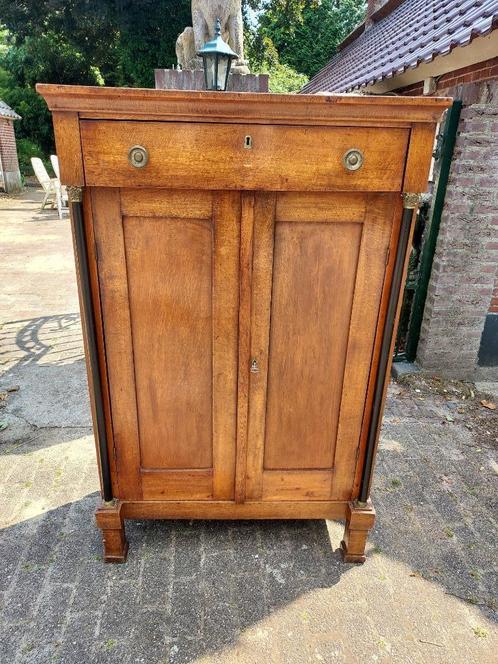Empire eiken verticokast, te dateren ca. 1775-1825., Antiek en Kunst, Curiosa en Brocante, Ophalen