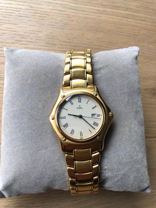 Staal met goud, Ebel 1911 heren/dames horloge, Sieraden, Tassen en Uiterlijk, Horloges | Heren, Zo goed als nieuw, Polshorloge