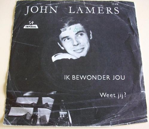 John Lamers   Ik bewonder jou, Cd's en Dvd's, Vinyl Singles, Zo goed als nieuw, Nederlandstalig, Verzenden